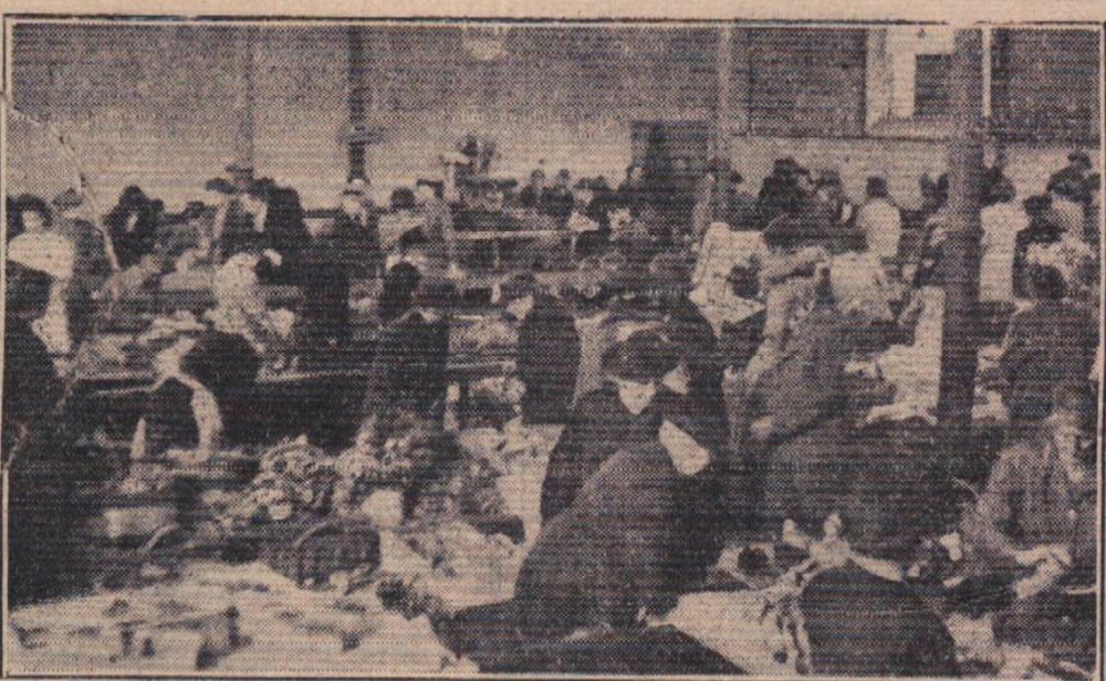 Pannier market attraction at Bideford<span><span></span></span>