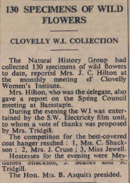 16.5.1952 Clovelly wi
