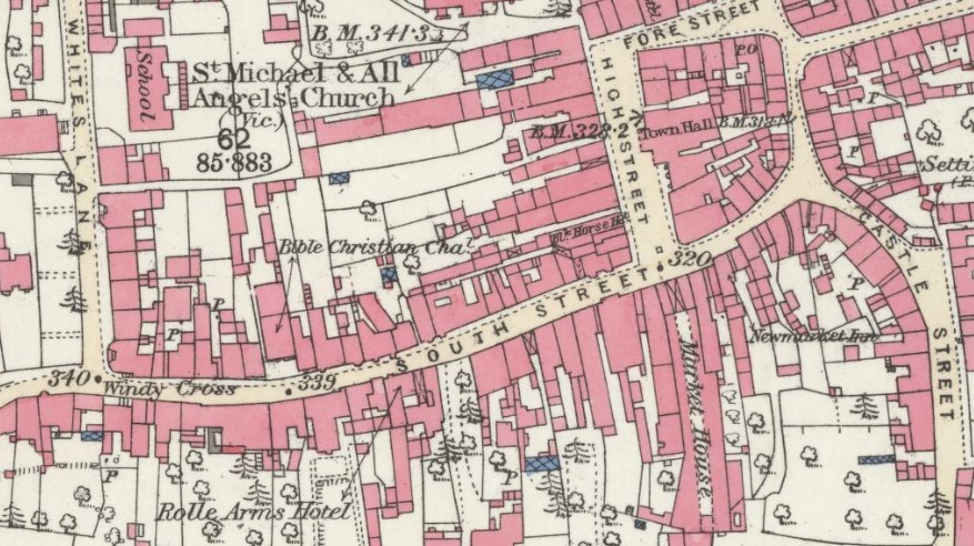 OS Map 1886 South Street