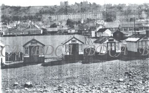 58   beach huts cricket ground