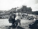 58 .4  man with child slipway beach