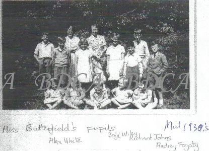 58   miss butterfield old school room
